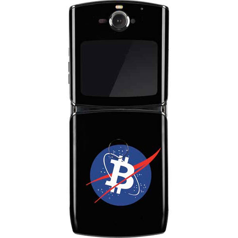 Bitcoin Logo Motorola RAZR Skin