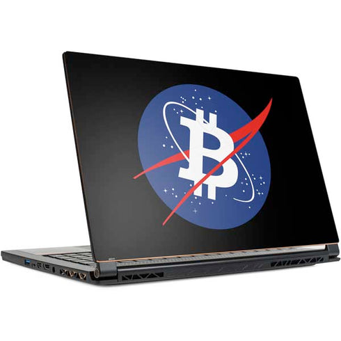 Bitcoin Logo MSI GS65 Stealth Laptop Skin