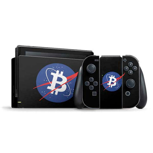Bitcoin Logo Nintendo Switch Bundle Skin
