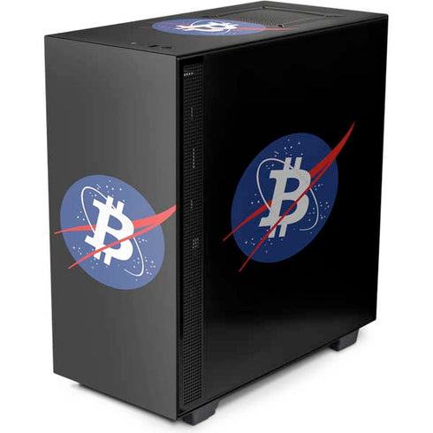 Bitcoin Logo NZXT H510 Compact ATX Mid-Tower Case Skin
