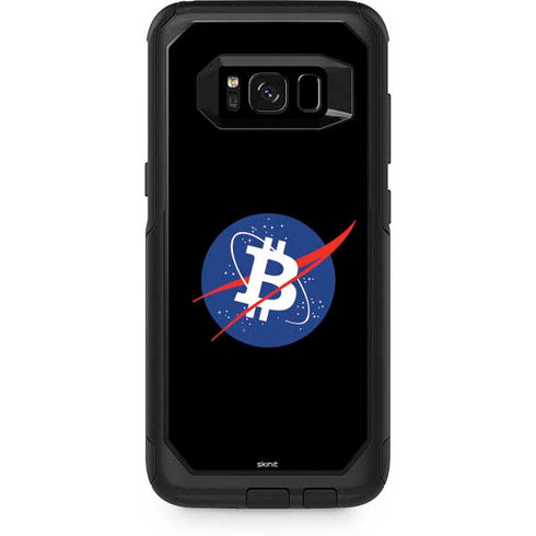 Bitcoin Logo Otterbox Commuter Galaxy Skin