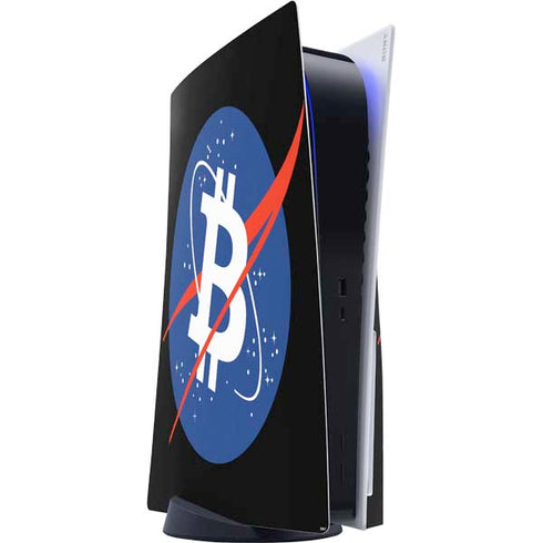 Bitcoin Logo PS5 Console Skin