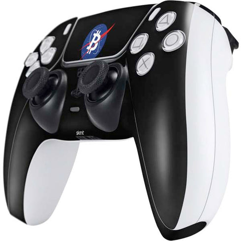 Bitcoin Logo PS5 Controller Skin