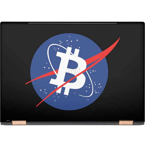 Bitcoin Logo HP Spectre Skin