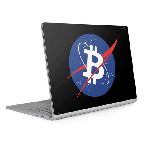 Bitcoin Logo Surface Book 2 13.5in Skin