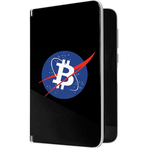 Bitcoin Logo Surface Duo Skin