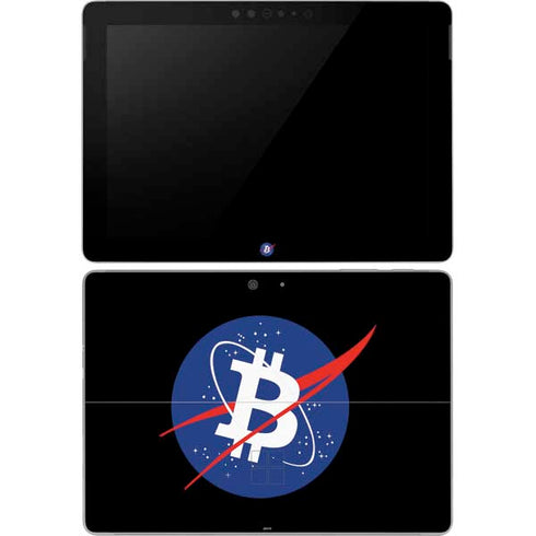 Bitcoin Logo Surface Go Skin