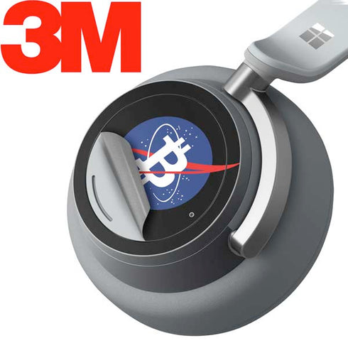 Bitcoin Logo Surface Headphones Skin