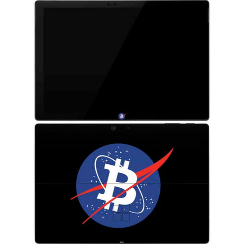 Bitcoin Logo Surface Pro 7 Skin