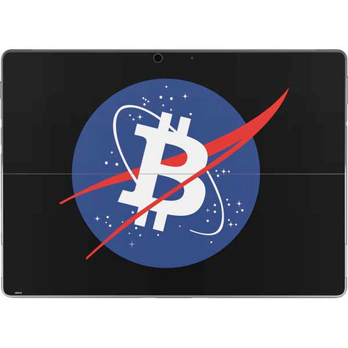 Bitcoin Logo Surface Pro 8 Skin