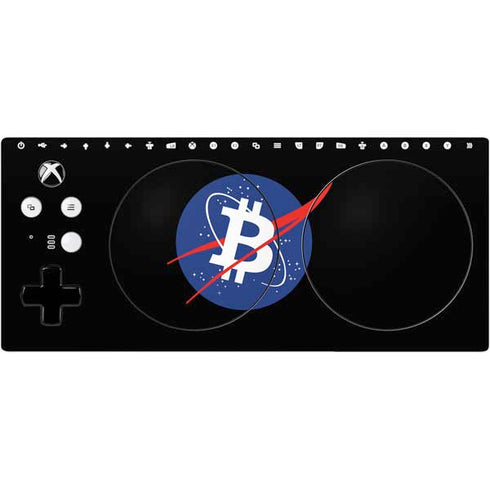 Bitcoin Logo Xbox Adaptive Controller Skin