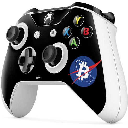 Bitcoin Logo Xbox One S Controller Skin