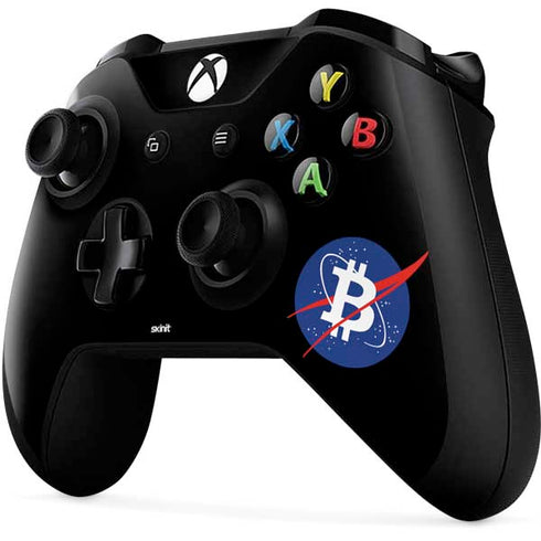 Bitcoin Logo Xbox One X Controller Skin