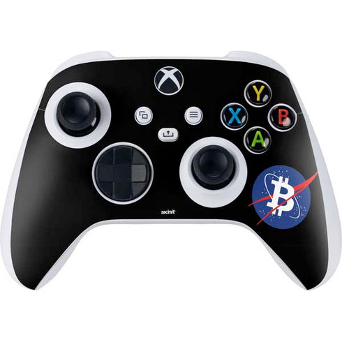 Bitcoin Logo Xbox Series S Controller Skin