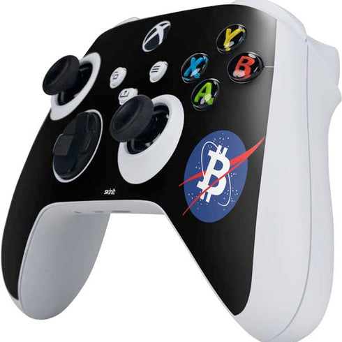 Bitcoin Logo Xbox Series S Controller Skin