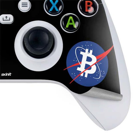 Bitcoin Logo Xbox Series S Controller Skin