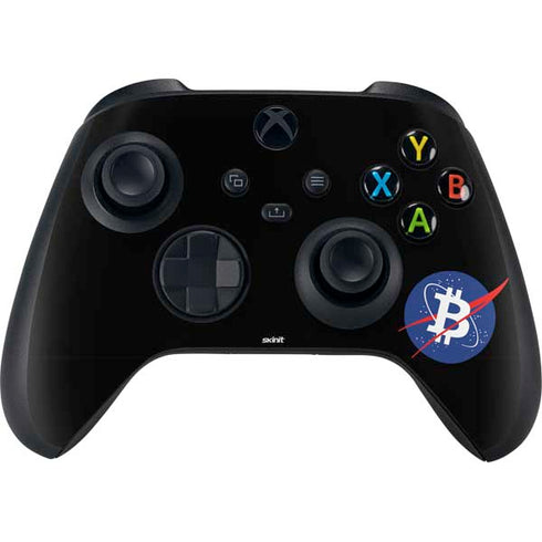 Bitcoin Logo Xbox Series X Controller Skin