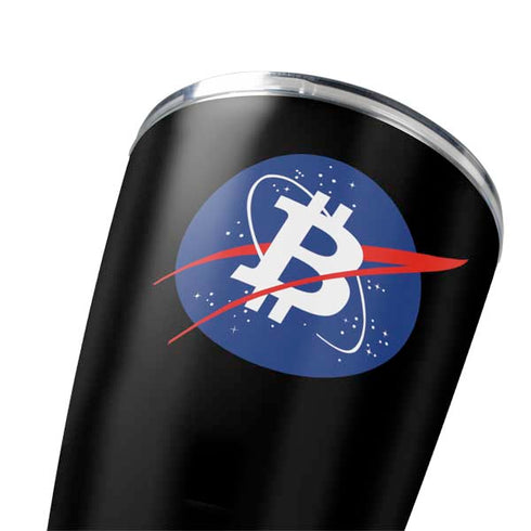 Bitcoin Logo Yeti 20oz Tumbler Skin