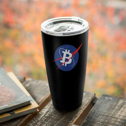 Bitcoin Logo Yeti 20oz Tumbler Skin