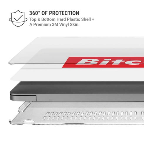 Bitcoin Crypto MacBook Pro 16in (2021-25) Case plus Skin
