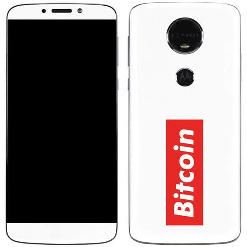 Bitcoin Crypto Moto E5 Plus Skin