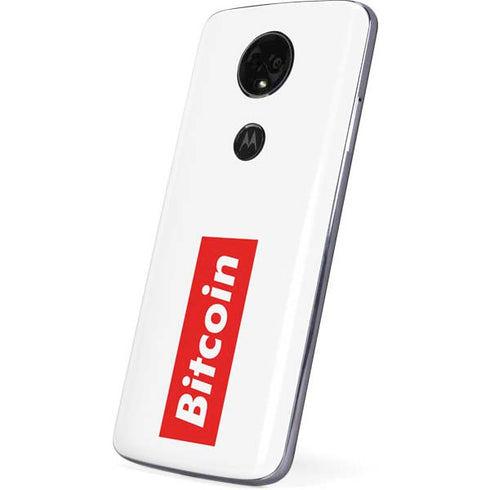 Bitcoin Crypto Moto E5 Plus Skin
