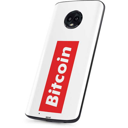 Bitcoin Crypto Moto G6 Skin