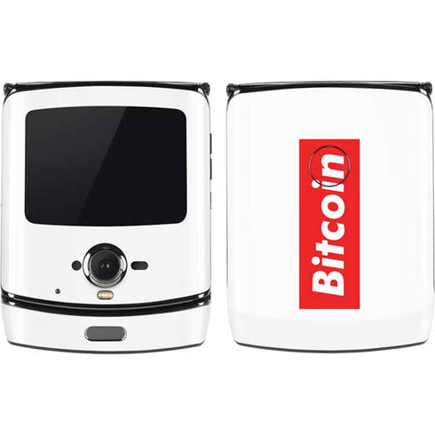 Bitcoin Crypto Motorola RAZR Skin
