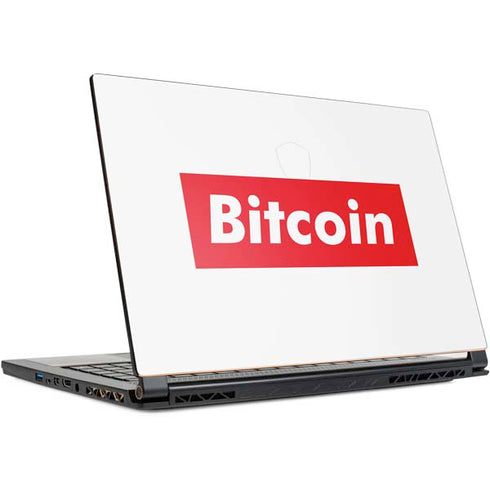 Bitcoin Crypto MSI GS65 Stealth Laptop Skin