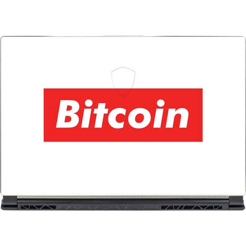 Bitcoin Crypto MSI GS65 Stealth Laptop Skin