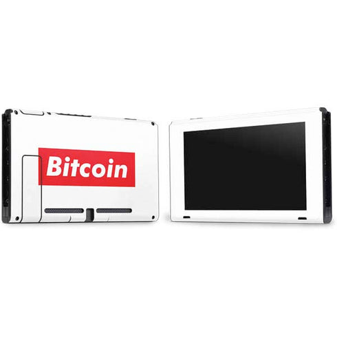 Bitcoin Crypto Nintendo Switch Bundle Skin