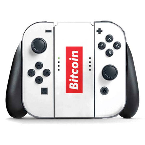 Bitcoin Crypto Nintendo Switch (2017-2021) Joy-Con Controller Skin