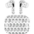 Bitcoin Pattern AirPods Pro 2nd Gen Skin