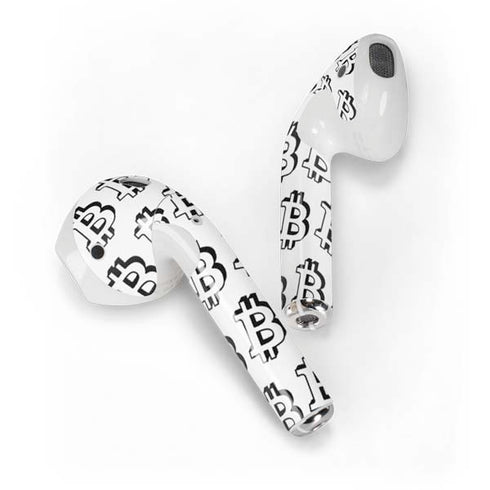 Bitcoin Pattern Apple AirPods 2 Skin