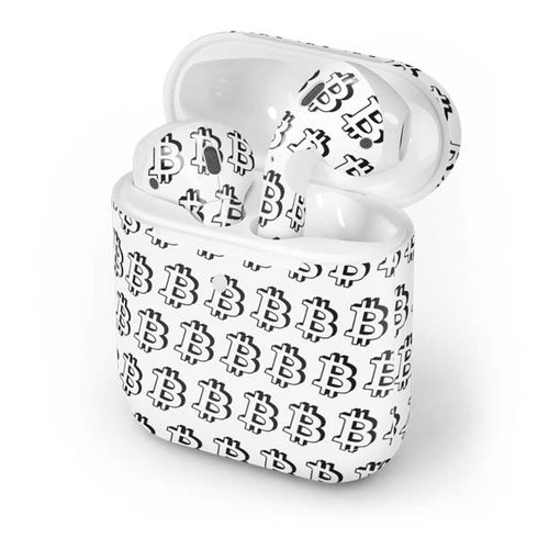 Bitcoin Pattern Apple AirPods 2 Skin