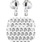 Bitcoin Pattern Apple AirPods (3rd Gen 2021) Skin