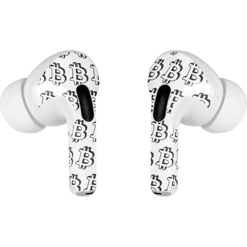 Bitcoin Pattern Apple AirPods Pro Skin