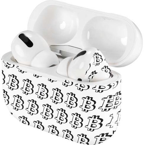 Bitcoin Pattern Apple AirPods Pro Skin