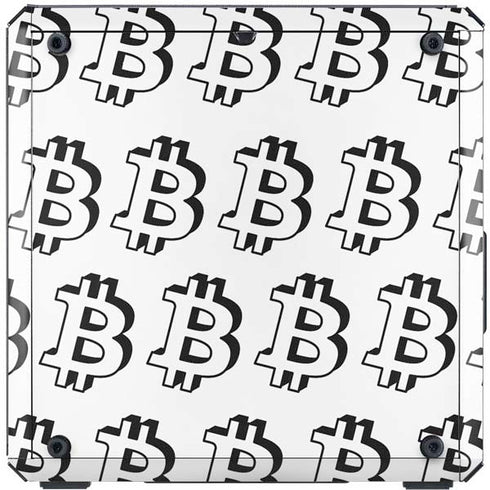 Bitcoin Pattern Cooler Master MasterBox Q300L Mini Tower Skin