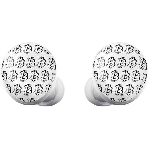 Bitcoin Pattern Galaxy Buds Plus Skin