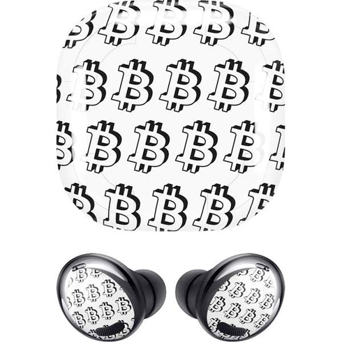 Bitcoin Pattern Galaxy Buds Pro Skin
