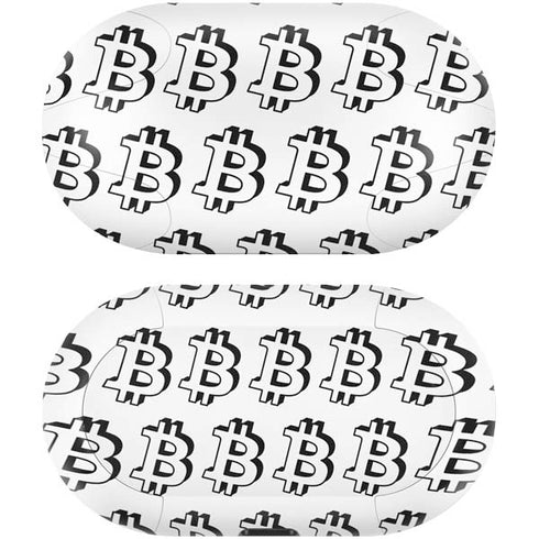 Bitcoin Pattern Galaxy Buds Skin