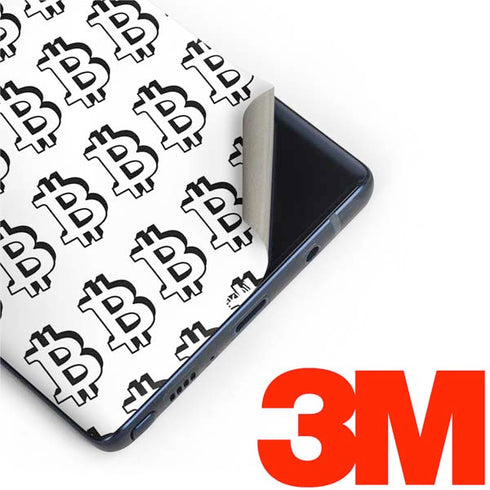 Bitcoin Pattern Galaxy Note 9 Skin