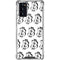 Bitcoin Pattern Galaxy Note20 5G Clear Case