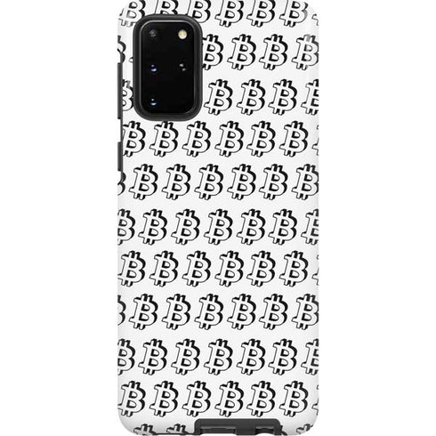 Bitcoin Pattern Galaxy S20 Plus Pro Case