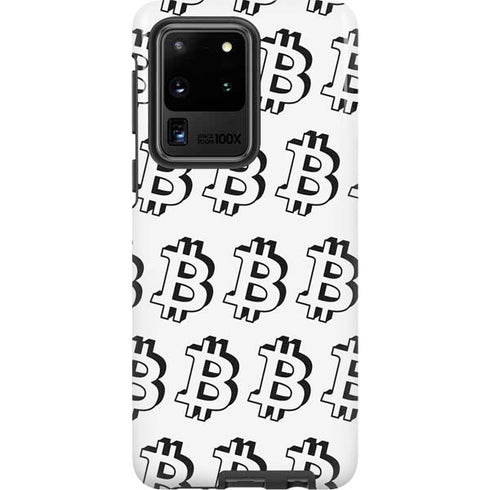 Bitcoin Pattern Galaxy S20 Ultra 5G Pro Case