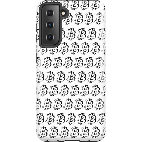 Bitcoin Pattern Galaxy S21 5G Pro Case