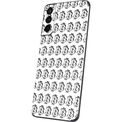 Bitcoin Pattern Galaxy S21 5G Skin
