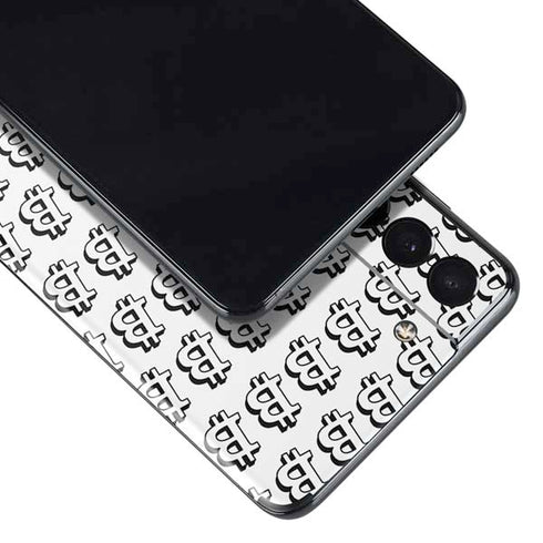 Bitcoin Pattern Galaxy S21 5G Skin