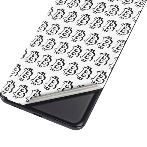 Bitcoin Pattern Galaxy S21 5G Skin